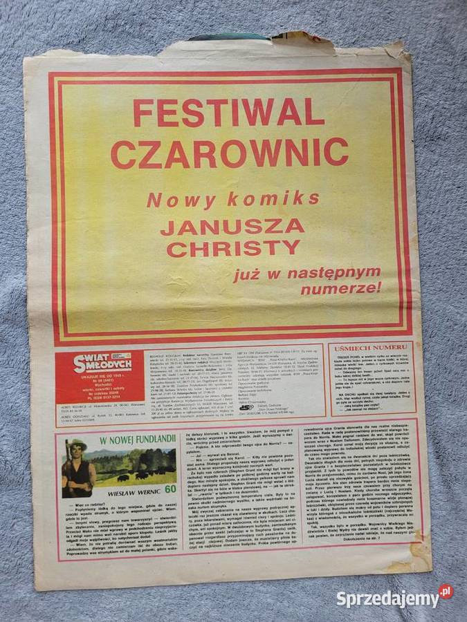 Świat Młodych Kajko i Kokosz Festiwal Czarownic Czasopisma Gdynia