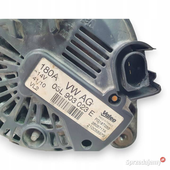 ALTERNATOR VW Passat B6 Touran Golf V 20 TDI
