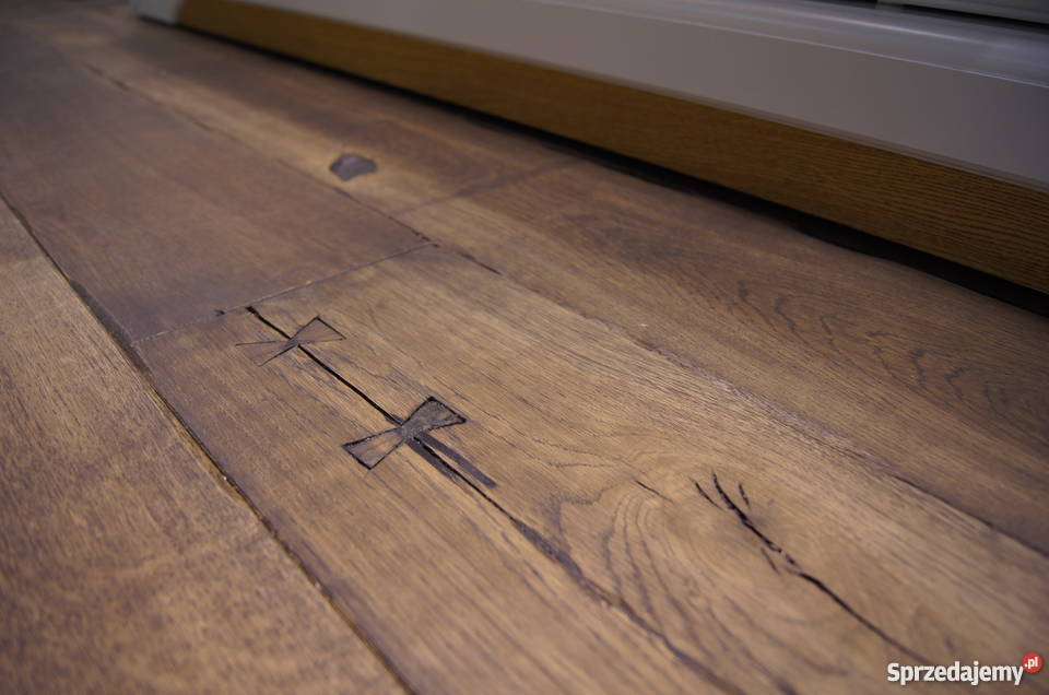 Deska dębowa postarzana ręcznie Łódź