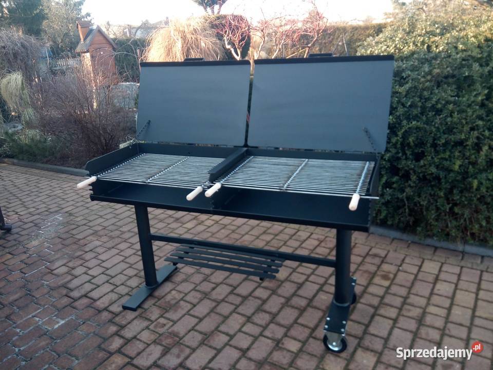 Gastronomiczny grill cateringowy DWUKOMOROWY Grillowanie wielkopolskie Damasławek sprzedam