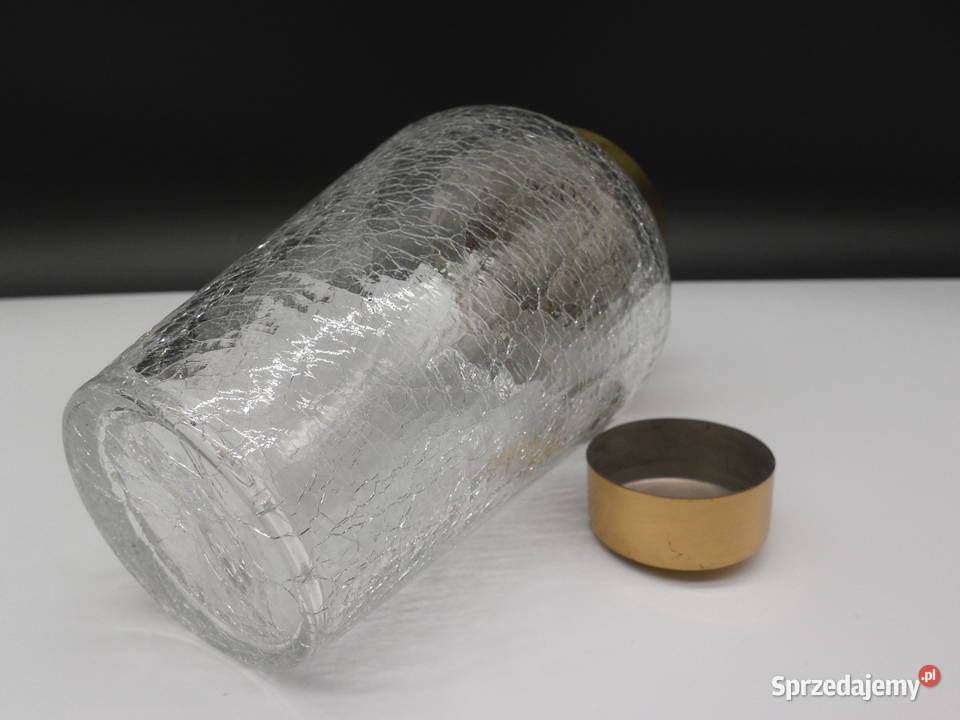 Stylowy Shaker Vintage Art Dco MidCentury Szkło Raszków sprzedam