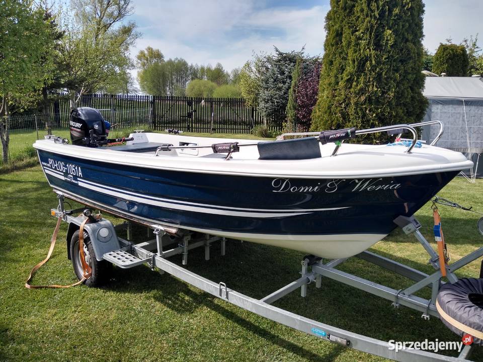 Łodź Motorowa Mercury 50 ELHPT SPORT YACHT model podlaskie Łomża sprzedam