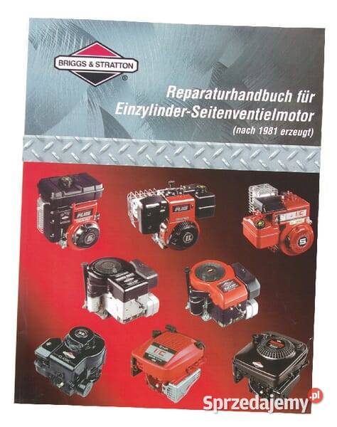 Instrukcja naprawy silników 1cylindrowych 271266 Części i akcesoria