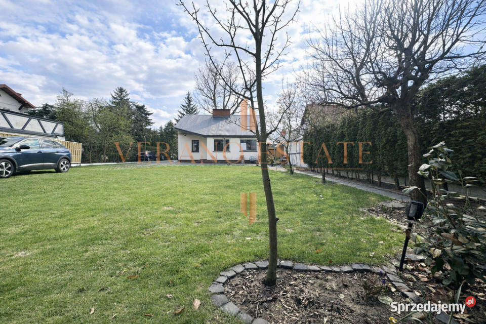 Przestronny dom 150 m piękna działka 690 m cegła Pruszków