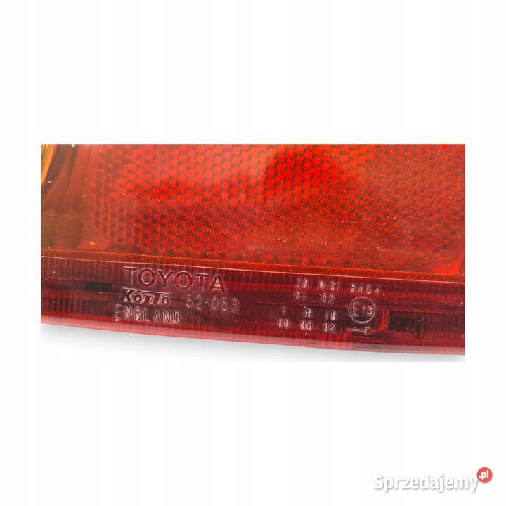 LAMPA PRAWA Toyota Yaris I Japonia 9906 tylna Chełm