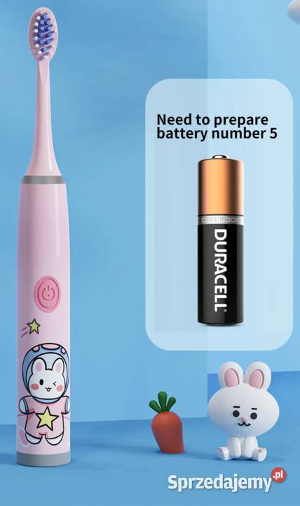Elektryczna szczoteczka do zębów dzieci Miękkie sprzedam