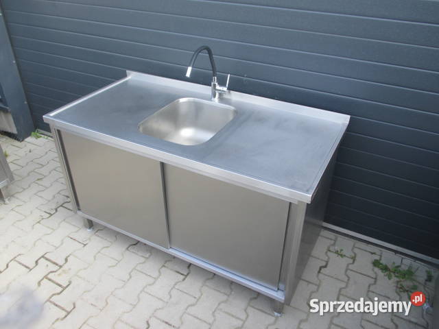 Zlew Gastronomiczny 1 Komorowy Drzwi Suwane Ostrów Wielkopolski