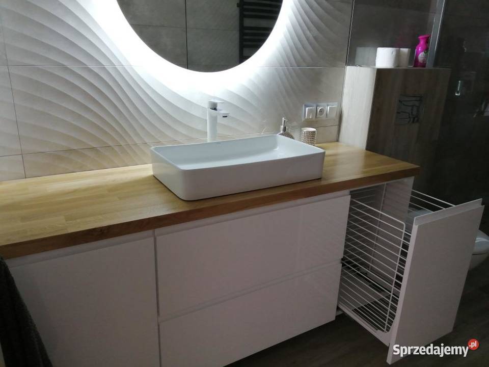 Szafka pod umywalkę z koszem cargo szer160 160cm Grodzisk Mazowiecki