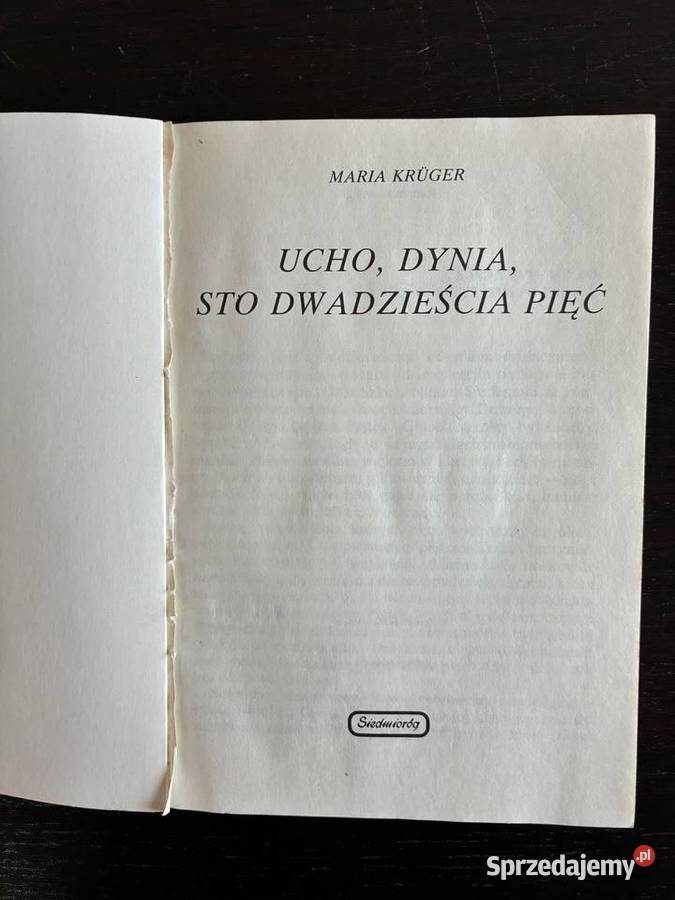 Maria Kruger Ucho dynia 125 warmińsko-mazurskie Elbląg