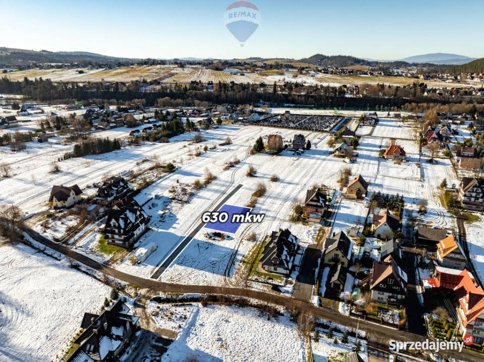 DZIAŁKA BUDOWLANA W SZAFLARACH ROLA GALICOWA Sprzedaż Szaflary