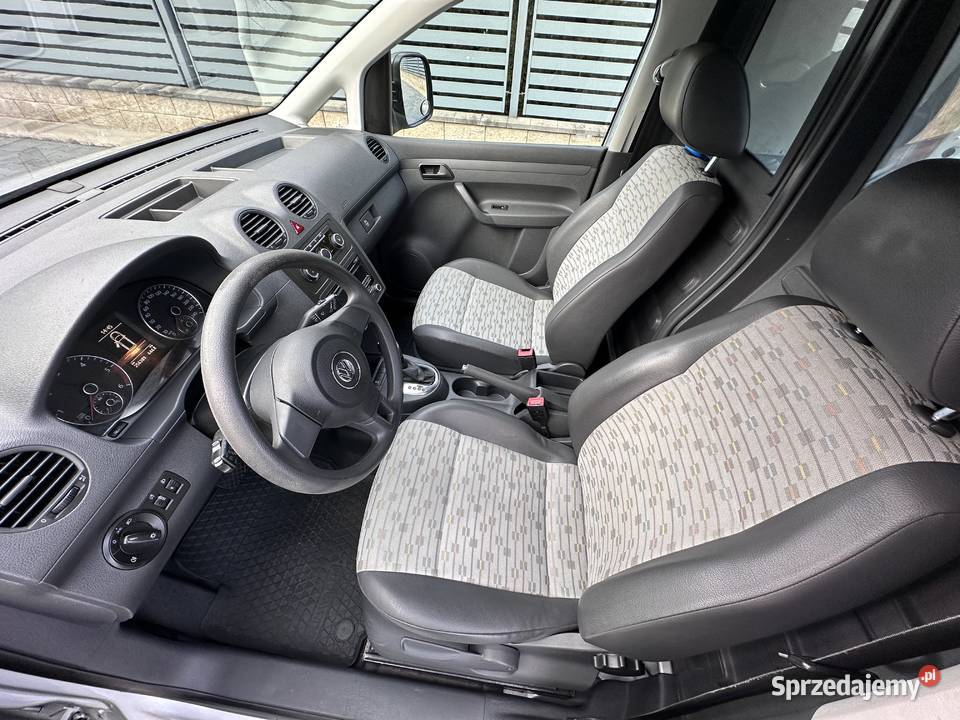 VW Caddy 16 TDI DSG Webasto Podgrzewane fotele Furgony Gręzów
