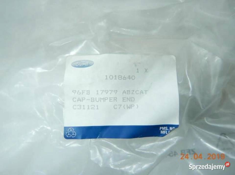 LISTWA ZDERZAKA LEWY TYŁ FORD FIESTA 9502