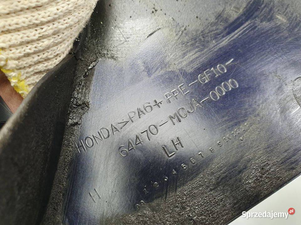 OWIEWKA HONDA CBR 929 64470MCJA0000 kujawsko-pomorskie Lipno