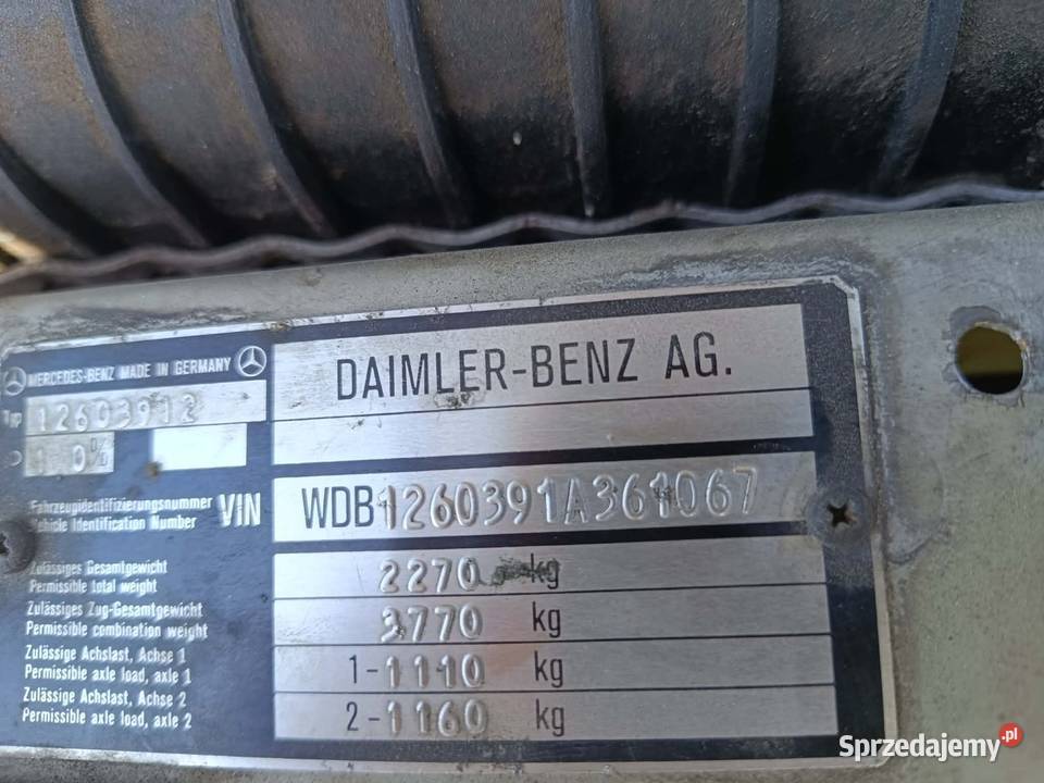 Mercedes w126 560 Sel częśći