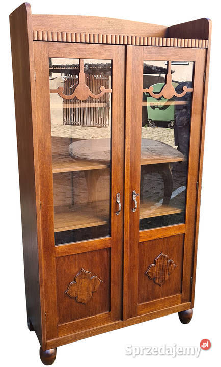 WITRYNA BIBLIOTEKA MIĘDZYWOJENNA Szczecin sprzedam