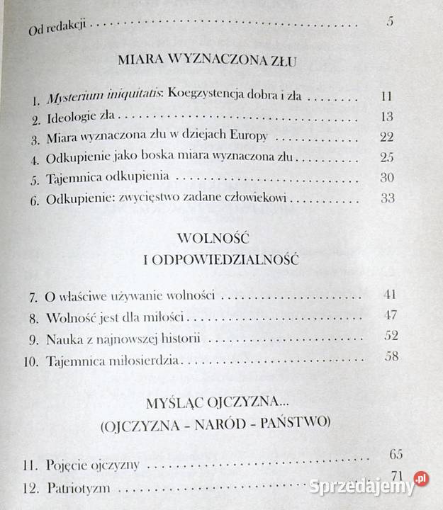 Pamięć i tożsamość Jan Paweł II Rok wydania 2005 Chełm sprzedam