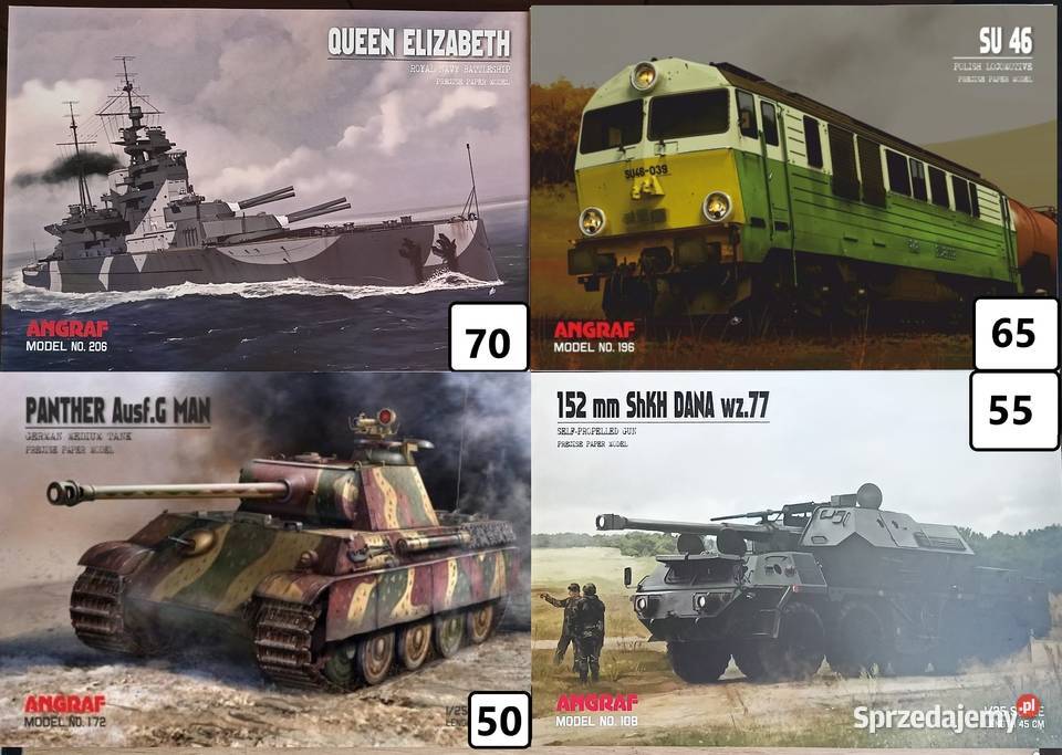 Modele Kartonowe Wejherowo sprzedam