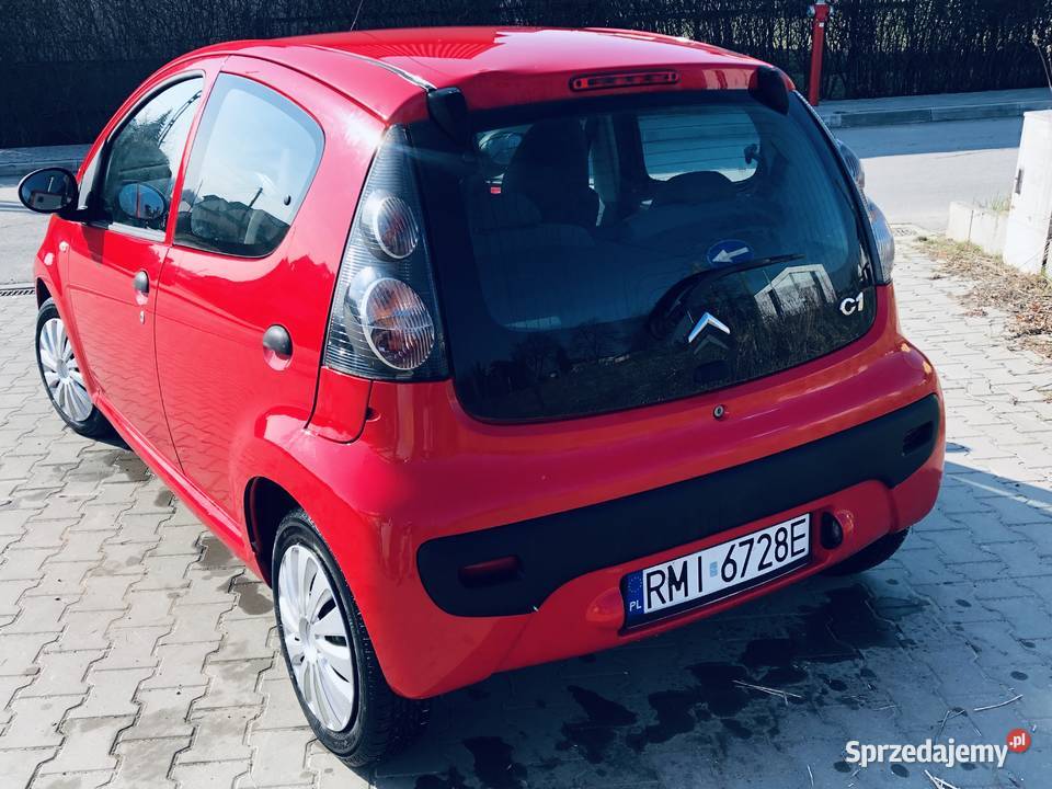 Citron C1 10 VVTi 68 5drzwi czerwień Meksykańska 68KM Przeworsk
