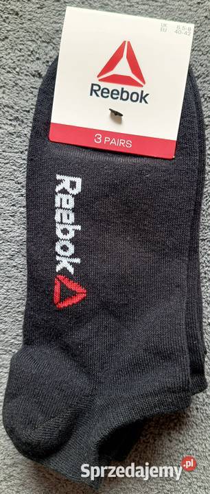 REEBOK skarpety 3pak rozmiary 4042 i 4345 kolor Ełk