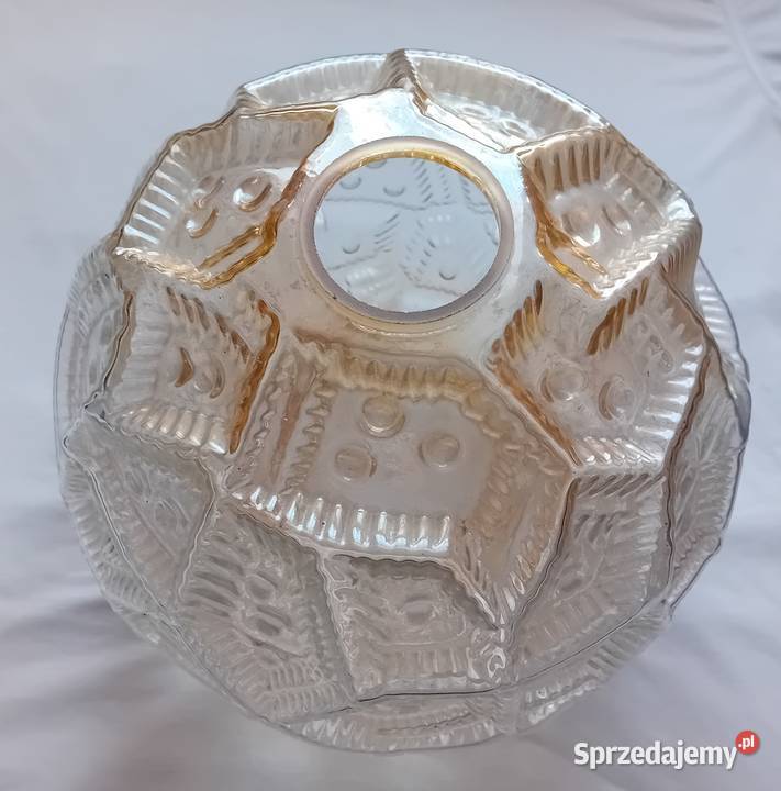 Iryzowany klosz do lampy Space Age Mid Century Koźminek