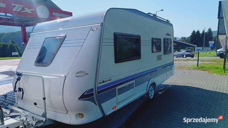przyczepa kempingowa HOBBY campingowa kemping Międzybrodzie Bialskie sprzedam