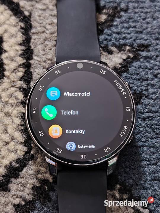 Zegarek męski smartwatch kolor czarny