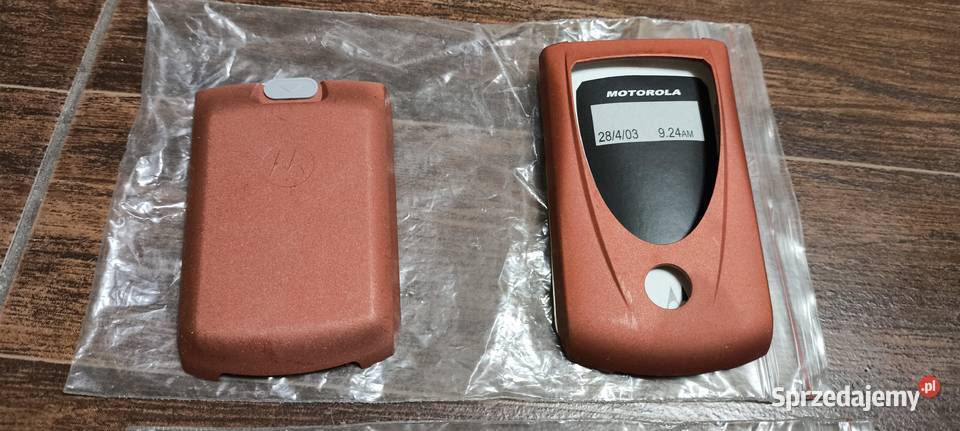 Motorola T722 oryginał przód i tył unikat nowy Pokrowce, futerały i kabury sprzedam