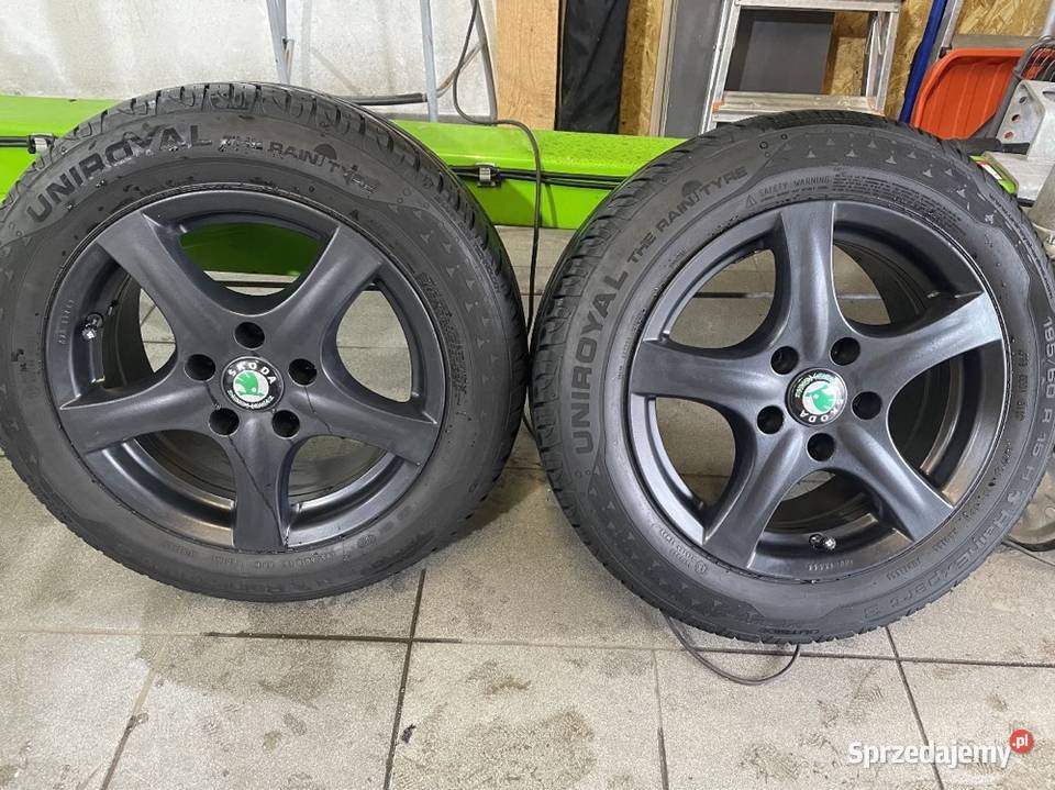 Felgi Ronal 5x112 Skoda Audi VW et38 Olkusz sprzedam