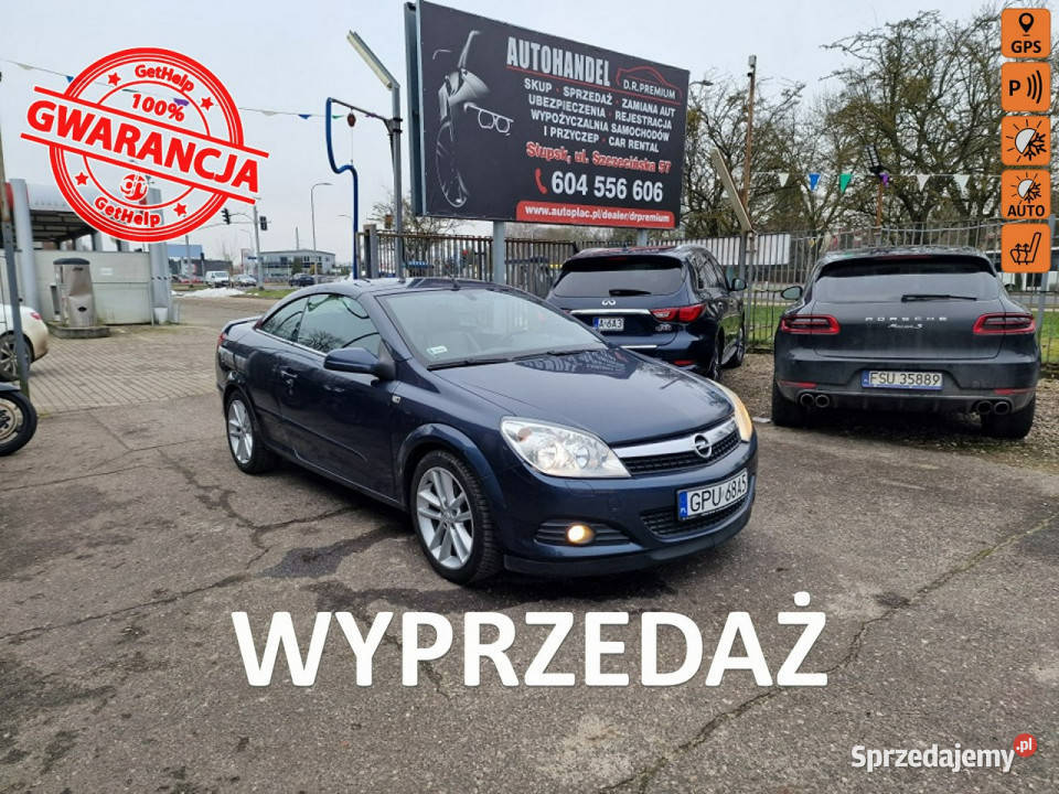 Opel Astra 18 Benzyna 140 TwinTop Skóra benzyna Słupsk