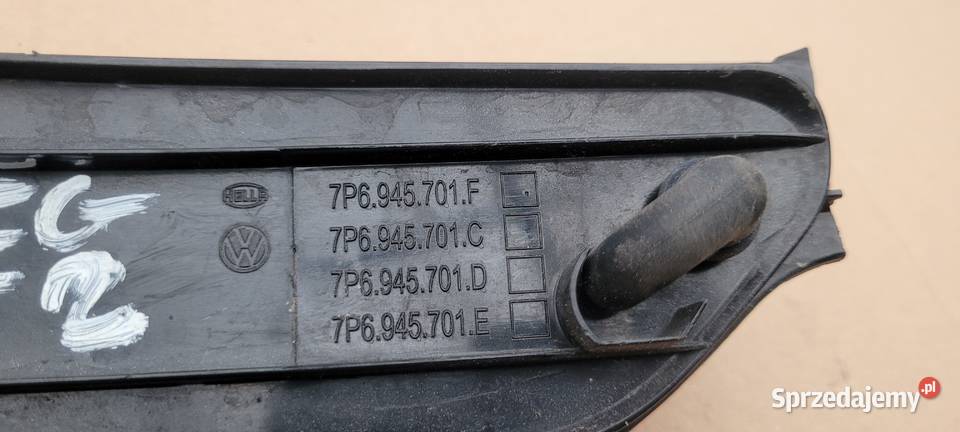 LAMPA LAMPKA ZDERZAKA PRZECIWMGIELNA LEWA TYL VW osobowe śląskie