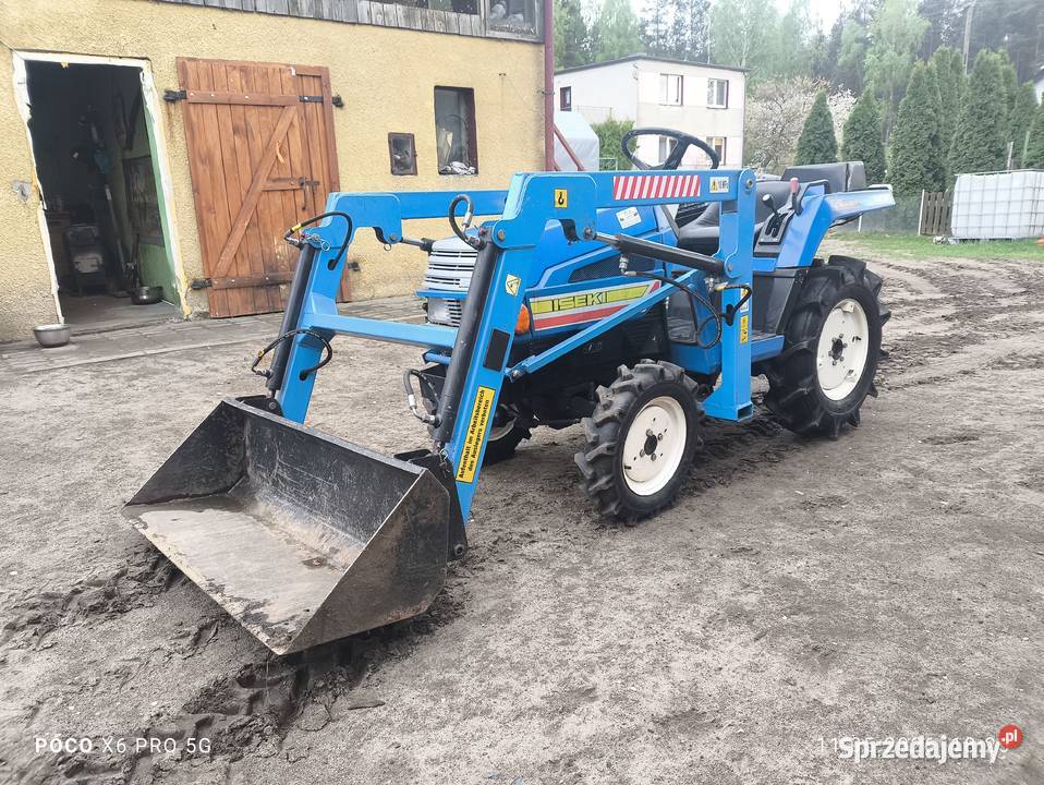 Traktorek 4x4 iseki z turem nowe opony Czersk