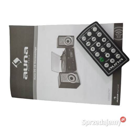 Wieża stereo Auna DS2 gramofon głośniki Częstochowa sprzedam