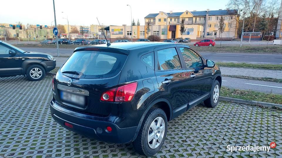 NISSAN QASHQAI 16 benzyna 2009 bezwypadkowy Białystok