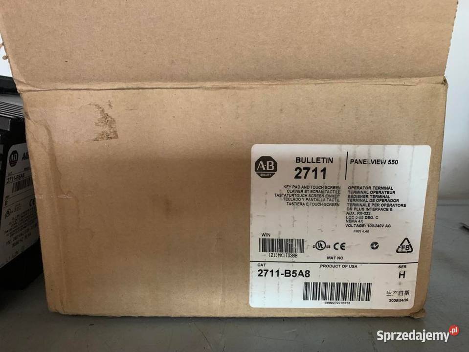 Allen Bradley 2711B5A8 SER H REV B mazowieckie Warszawa