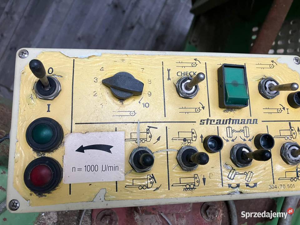 Rozrzutnik obornika Strautmann VS16 opolskie Zwiastowice sprzedam