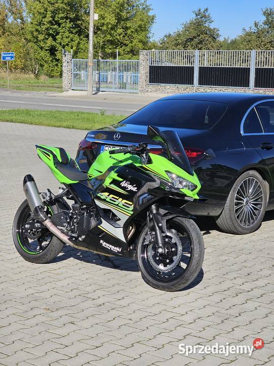 Kawasaki Ninja 400 carbon akrapovic perfekcyjny Bełchatów