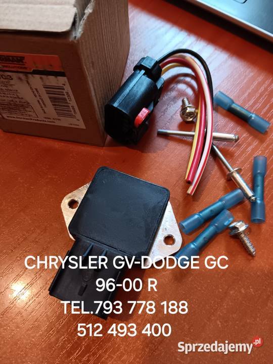 MODUŁ WENTYLATORÓW CHRYSLER GVDODGE GC 9600 R Włączniki, sterowniki Kawnice