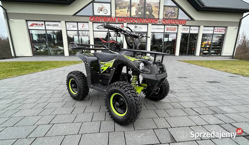 MINI QUAD DZIECI XTR M9E6 800W ZIELONY Rok produkcji 2026
