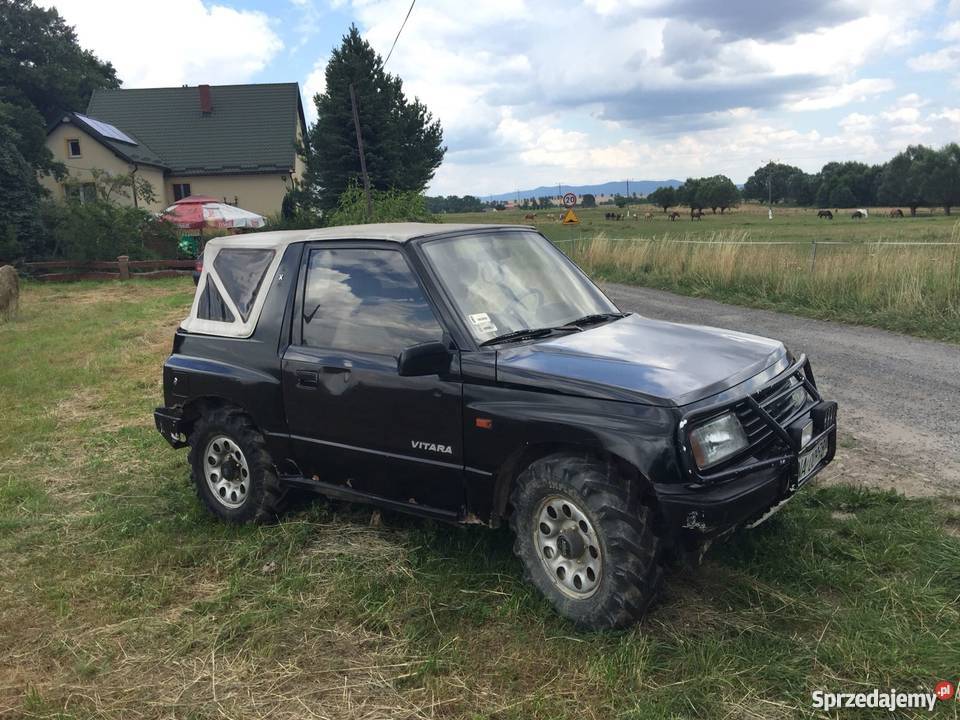 Suzuki Vitara 16 GAZ pełna elektryka IDEALNA Szczytna