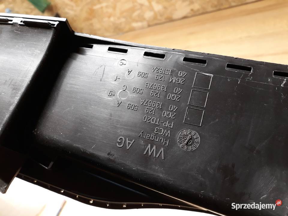 VW AUDI WLOT DOLOT KANAŁ POWIETRZA 2Q0129509
