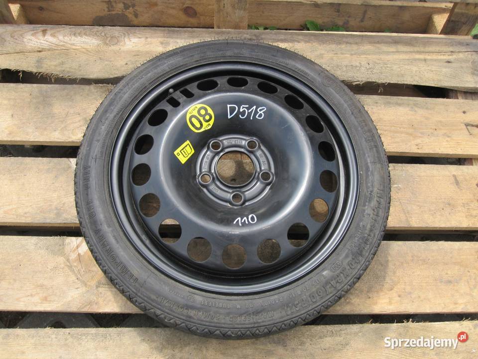OPEL VECTRA C koło dojazdowe 1157016 92M 5x110