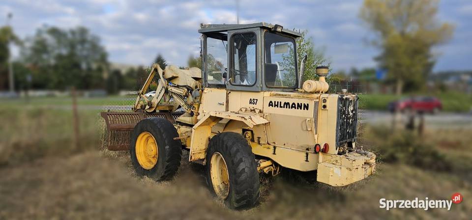 Ahlmann AS7 1991 nowy silnik Koparko ładowarki Kraków