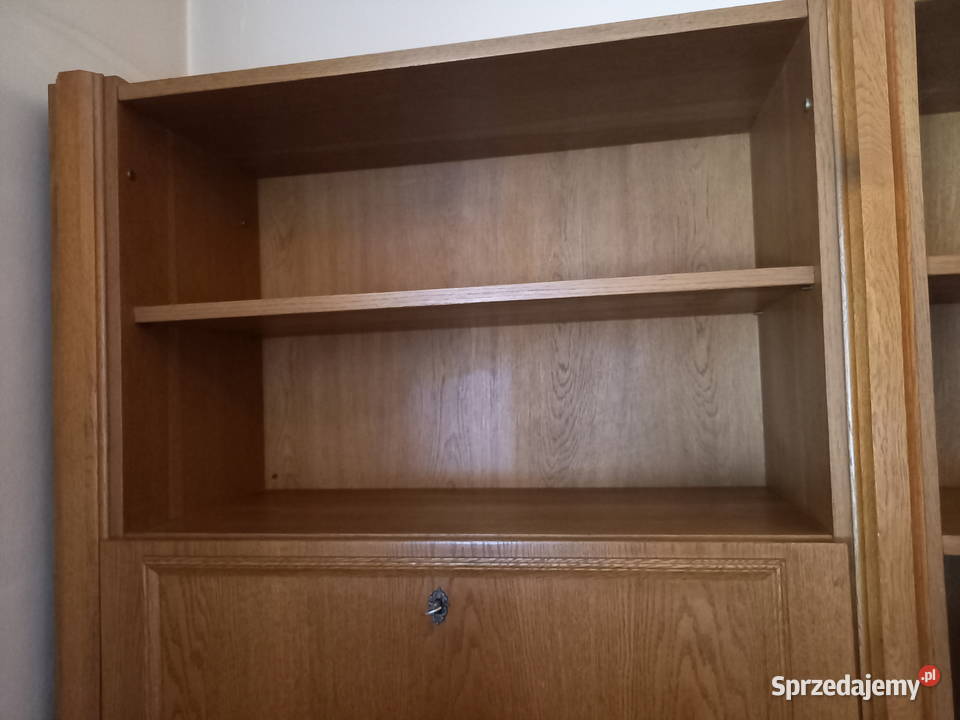 Bibliotekaregał kolor jasny dąb szafka mazowieckie Warszawa