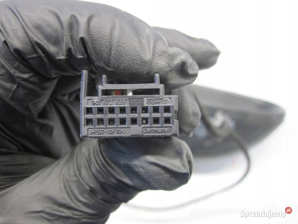 VW GOLF VI 10r lusterko prawe E1021025 7 PIN sprzedam