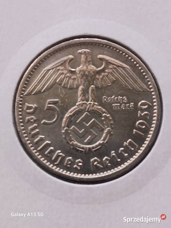 5 Marek Niemcy 1939 r Paul von Hindenburg men J Konin sprzedam