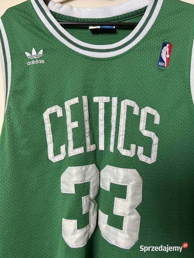 Vintage BOSTON CELTICS 33 BIRD M adidas UNIKAT Wrocław