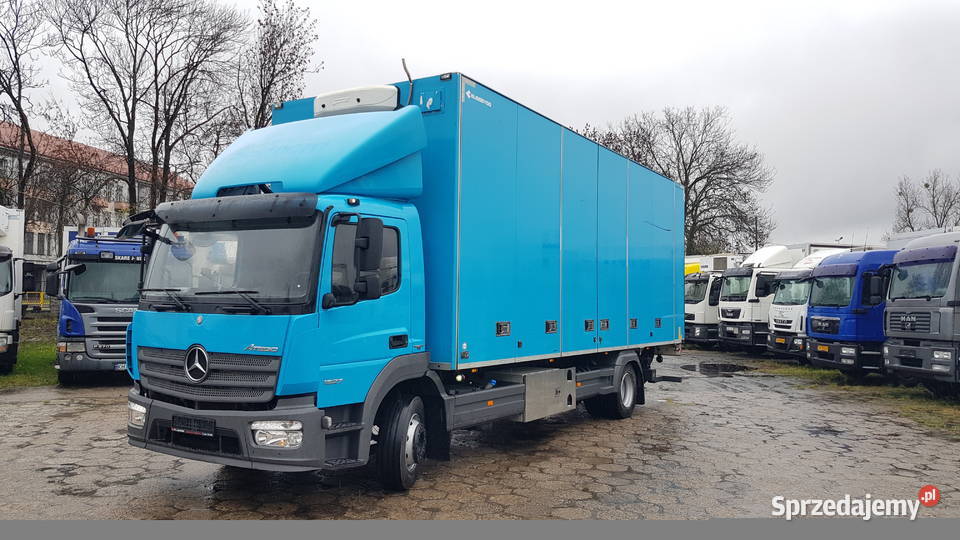 MERCEDES ATEGO 1527 4x2 EURO6 KONTENER IZOTERMA śląskie Częstochowa