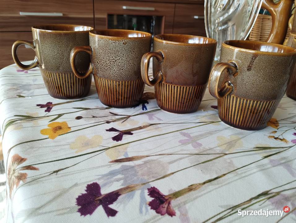 PRL kubki z uchem Zośka Mirostowice 4