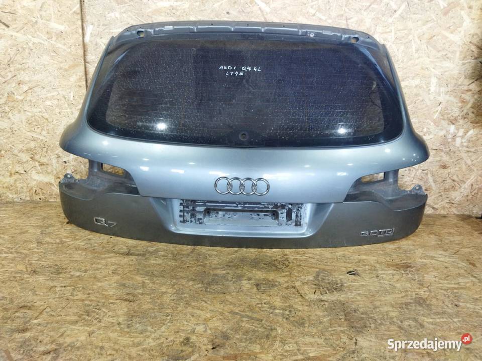 KLAPA TYLNA TYŁ AUDI Q7 4L LY7E Przystajń