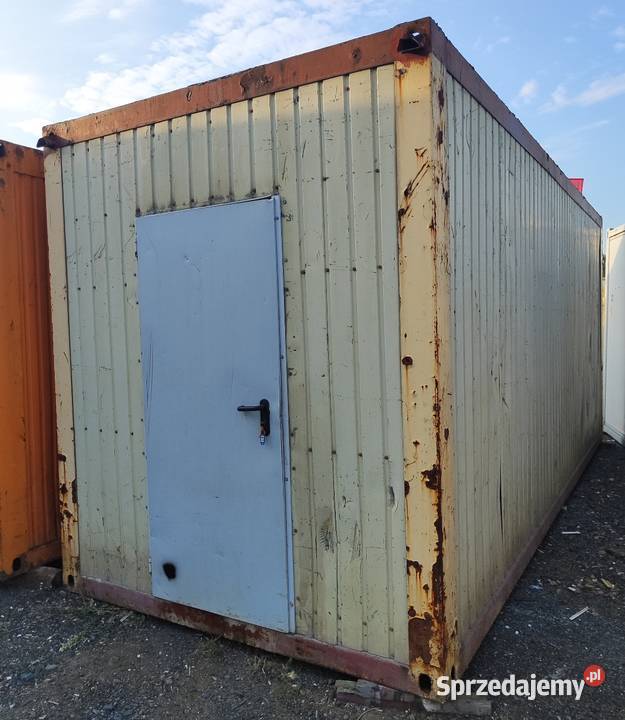 Kontener budowlany szatniowy Kraków do remontu Pozostałe Wieliczka sprzedam